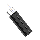 FTTH Single Mode Fiber Optic Drop Cable 2 Core Self Supporting Light Weight