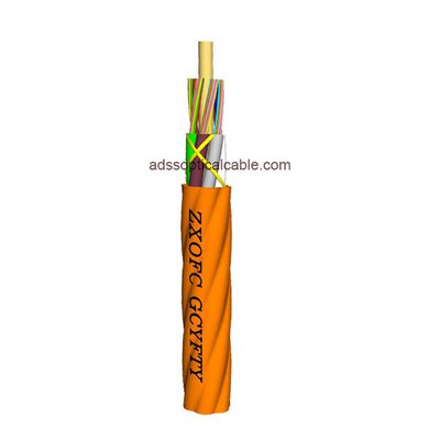 Stranded MicroDuct Gel Free Cable , 12 24 48 Core Fiber Optic Cable GCYFTY