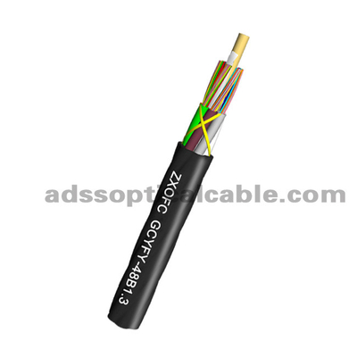 GCYFY 96 Core Gel Free Cable , Air Blown Single Mode Fiber Optic Cable